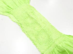 リサイクル　正絹　絞り帯揚げ